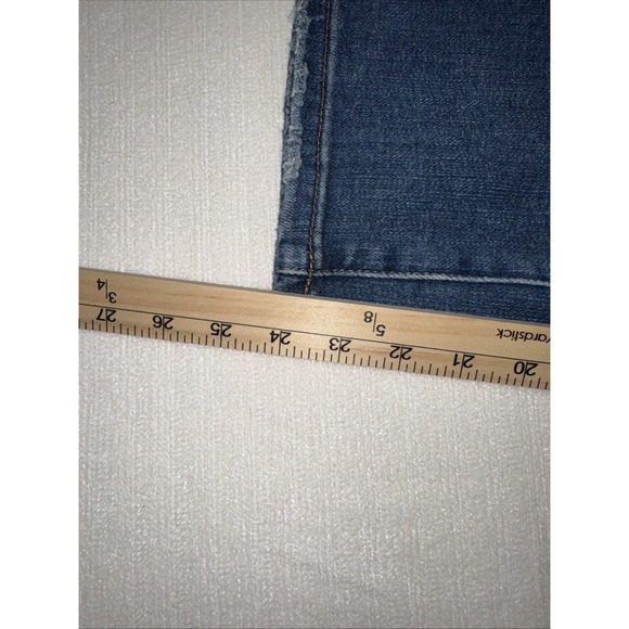 Judy Blue High Waist, Utility Pockets, Crop Wide Leg Jeans Sz 14 W - Picture 8 of 8